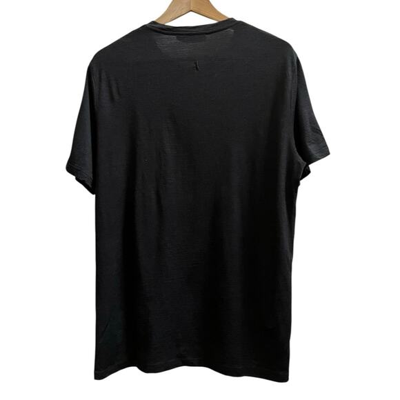 Icebreaker Men’s Black Wool Crewneck Short Sleeve Tee Shirt Medium Everyday - Picture 3 of 9